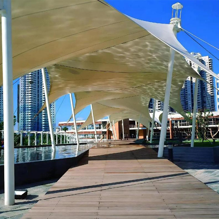 宁陵县膜结构景观棚