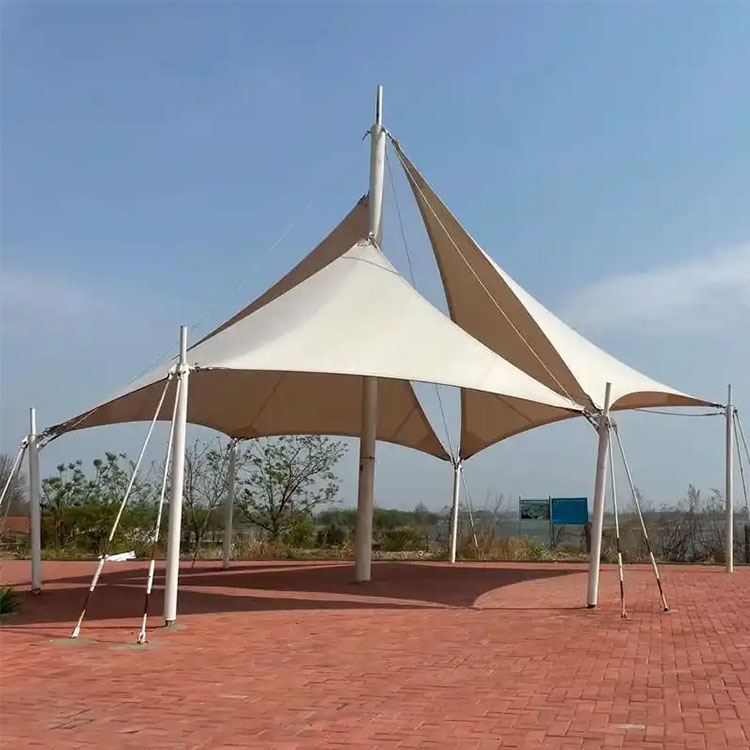 宁陵县膜结构景观棚