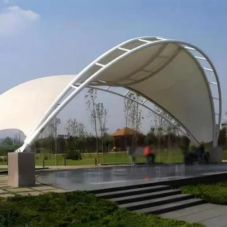 宁陵县膜结构景观棚