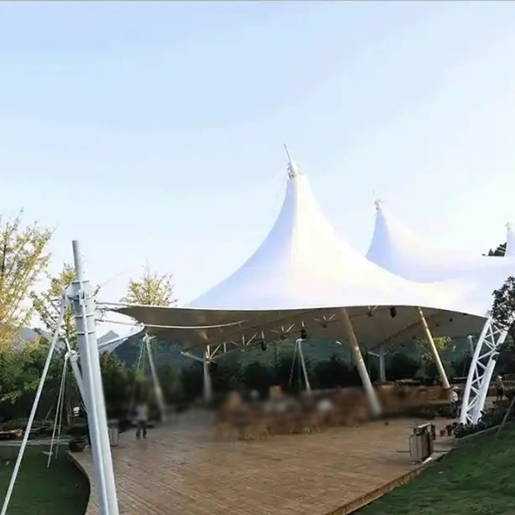 宁陵县膜结构景观棚