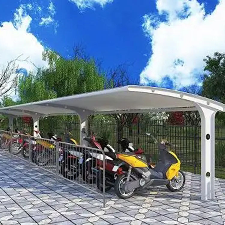 宁陵县膜结构电动车棚